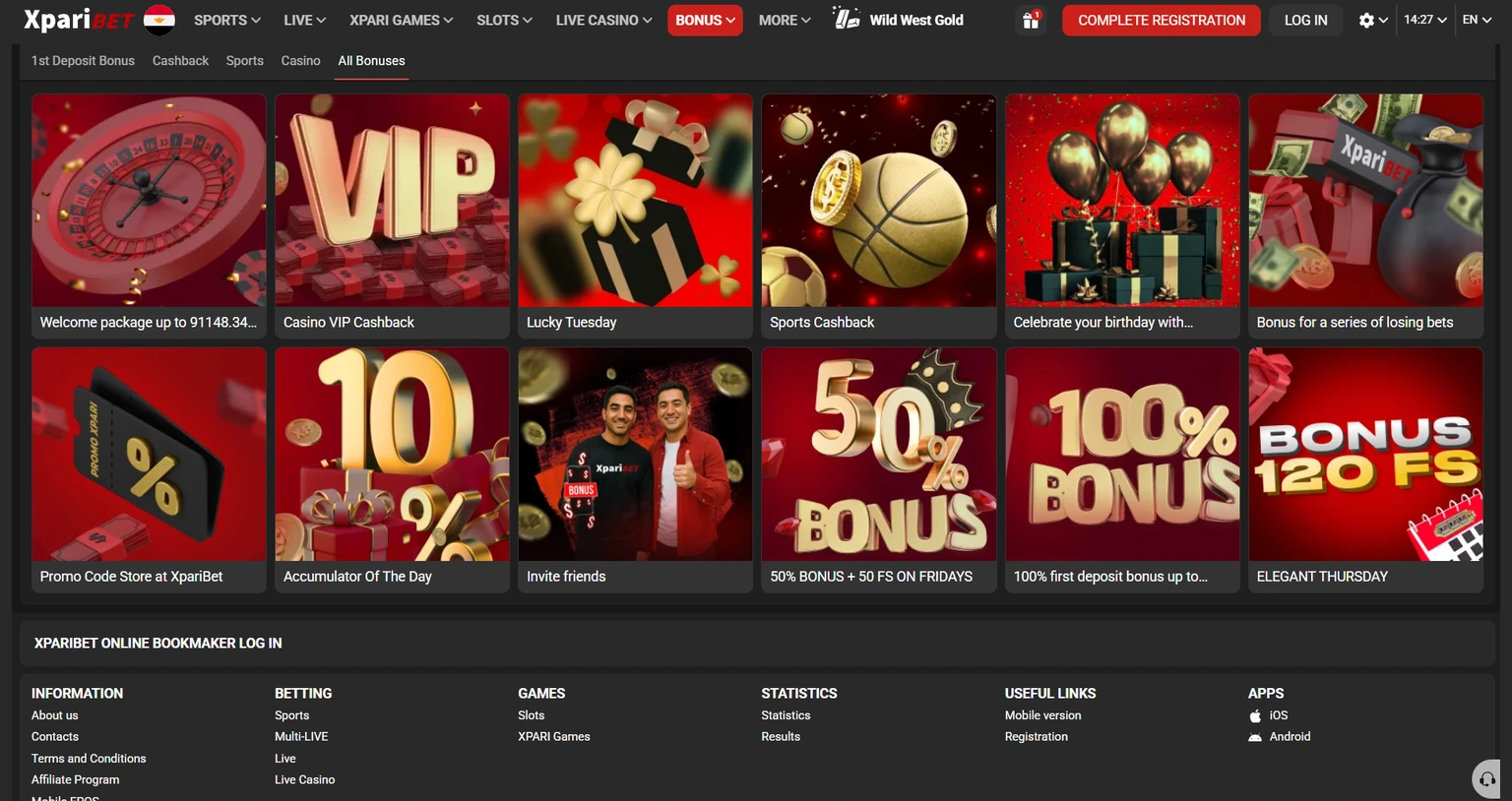 XPARIBET casino